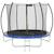 Trampoline rond ø 300cm avec filet de sécurité et échelle - fpr 300 Bleu 1 - vertbaudet enfant 