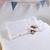 Oreiller bébé plat moelleux anti-acariens Blanc 1 - vertbaudet enfant 