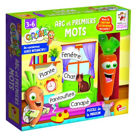 Carotina stylo parlant 'abc & premiers mots' Multicolore 1 - vertbaudet enfant 