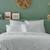Lot de 2 taies d'oreiller percale de coton Blanc+Gris clair+Kaki+Moutarde+Terracotta 7 - vertbaudet enfant 