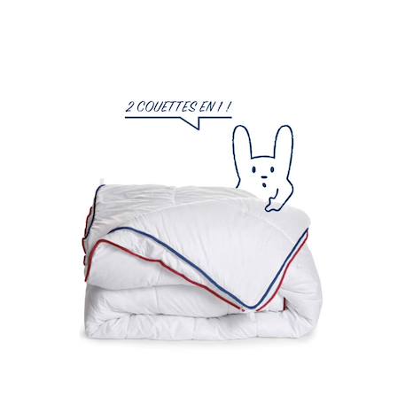 Couette enfant 4 saisons anti-acariens Blanc 4 - vertbaudet enfant 