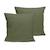 Lot de 2 taies d'oreiller percale de coton Blanc+Gris clair+Kaki+Moutarde+Terracotta 8 - vertbaudet enfant 