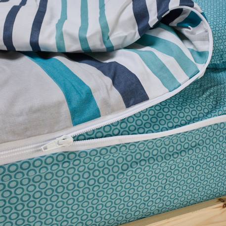 Caradou® parure de lit + couette enfant ritmo Bleu clair 3 - vertbaudet enfant 