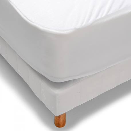 Alèse protège-matelas imperméable respirant Blanc 2 - vertbaudet enfant 