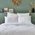 Lot de 2 taies d'oreiller percale de coton Blanc+Gris clair+Kaki+Moutarde+Terracotta 4 - vertbaudet enfant 