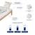 Caradou® parure et couette enfant abecedaire Blanc 4 - vertbaudet enfant 