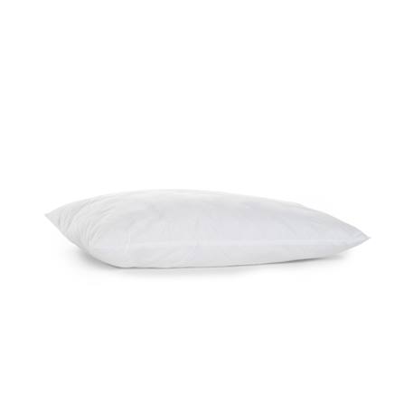 Oreiller bébé moelleux enveloppe coton bio Blanc 3 - vertbaudet enfant 