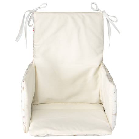 Coussin de chaise haute bébé sidonia Sidonia, beige, écru, blanc 3 - vertbaudet enfant 