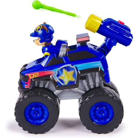 Paw patrol - pat patrouille - véhicule + figurine chase rescue wheels Bleu 4 - vertbaudet enfant 