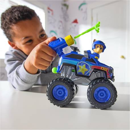 Paw patrol - pat patrouille - véhicule + figurine chase rescue wheels Bleu 6 - vertbaudet enfant 