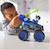 Paw patrol - pat patrouille - véhicule + figurine chase rescue wheels Bleu 6 - vertbaudet enfant 