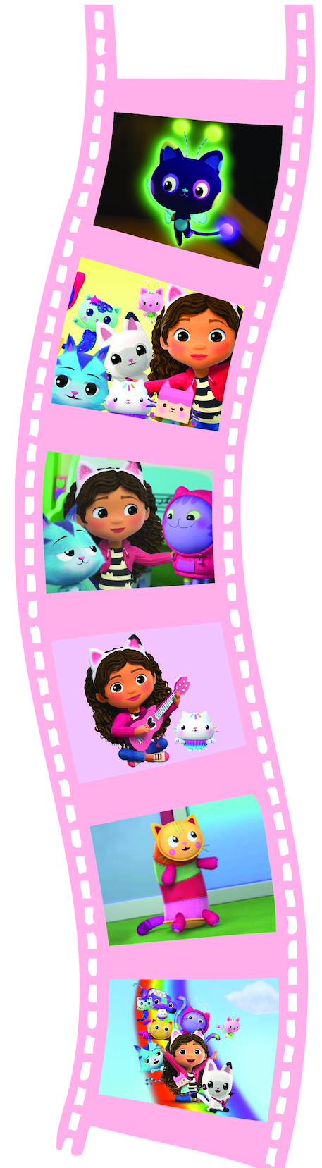 Projecteur à histoires et lampe torche gabby et la maison magique Rose 5 - vertbaudet enfant 