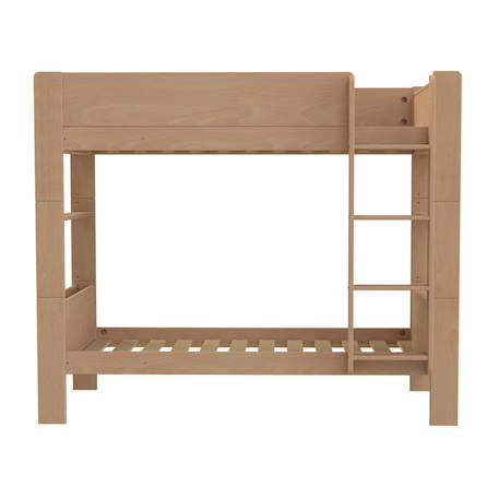 Lit superposé séparable en hêtre arsène Blanc-bois+Bois+Vert-bois 12 - vertbaudet enfant 