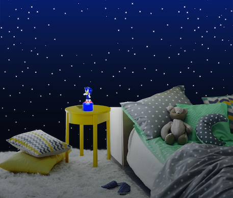 Veilleuse sonic en 3d avec variation de couleurs Bleu 2 - vertbaudet enfant 