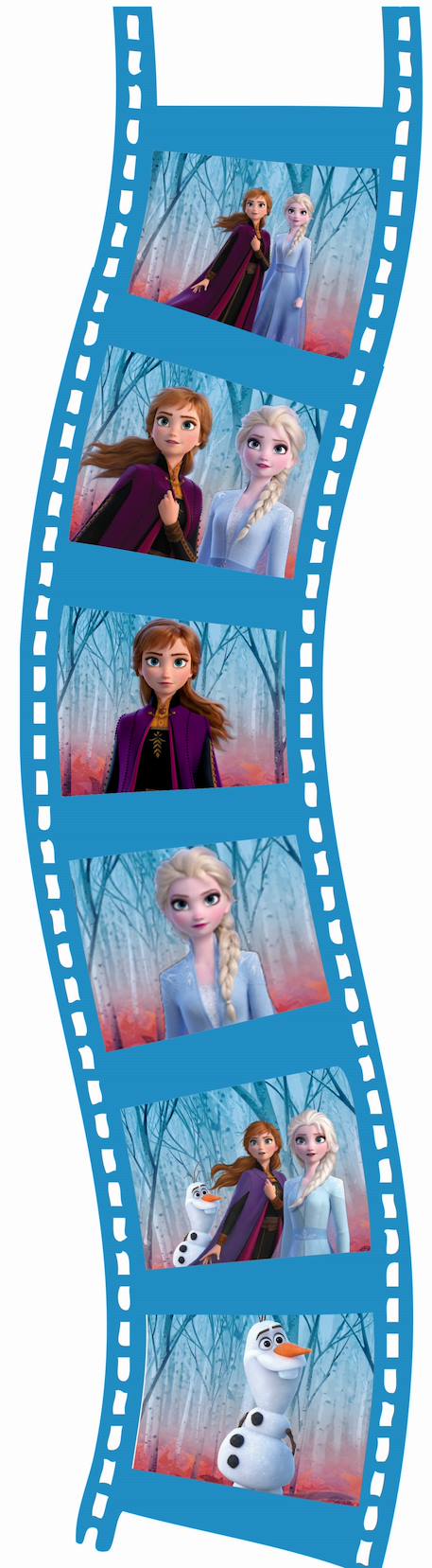 Projecteur à histoires et lampe torche reine des neiges Bleu 3 - vertbaudet enfant 