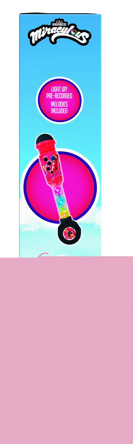 Microphone miraculous avec tube lumineux et enceinte MULTICOLORE 6 - vertbaudet enfant 