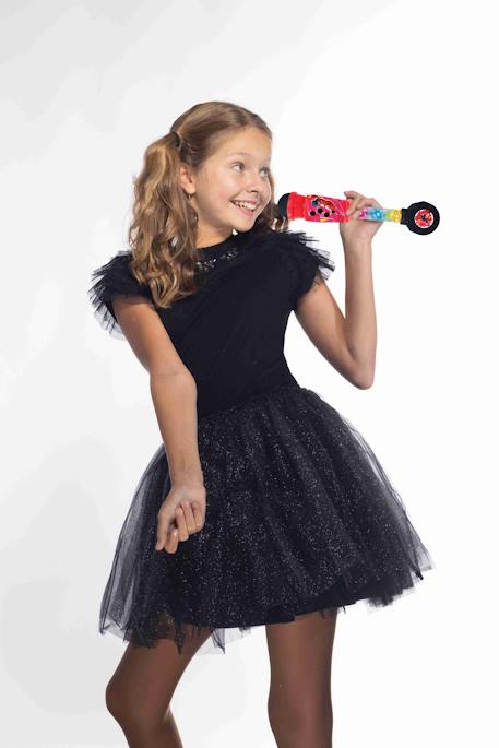 Microphone miraculous avec tube lumineux et enceinte MULTICOLORE 2 - vertbaudet enfant 