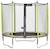 Trampoline jardin ø 300?cm + filet de sécurité - jumpi 300 - taupe/vert Vert 1 - vertbaudet enfant 