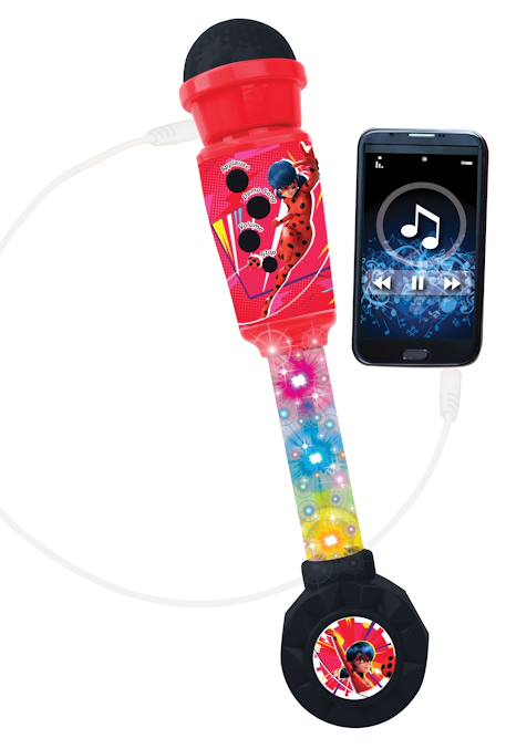 Microphone miraculous avec tube lumineux et enceinte MULTICOLORE 3 - vertbaudet enfant 
