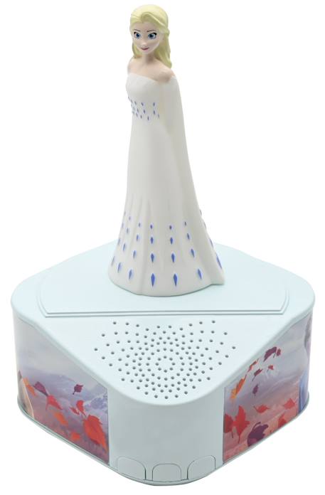 Enceinte bluetooth avec figurine lumineuse elsa Blanc 1 - vertbaudet enfant 