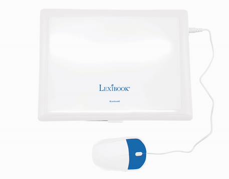 Ordinateur portable éducatif power kid bilingue français et anglais Blanc 3 - vertbaudet enfant 
