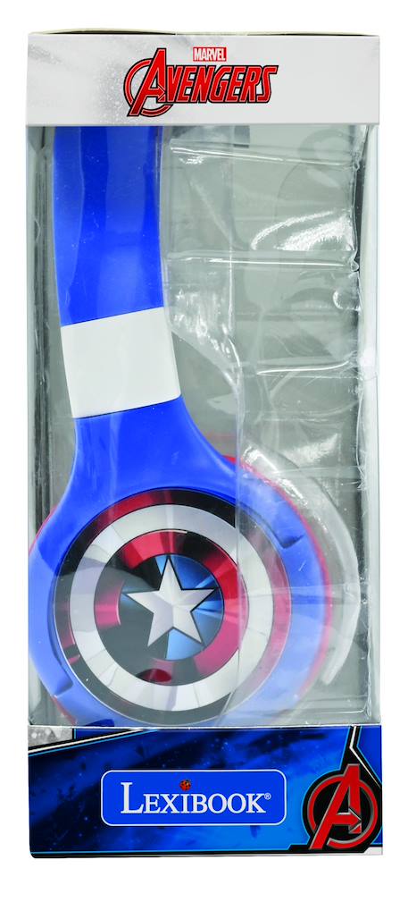 Casque 2 en 1 avengers bluetooth et filaire avec limitation de son MULTICOLORE 6 - vertbaudet enfant 