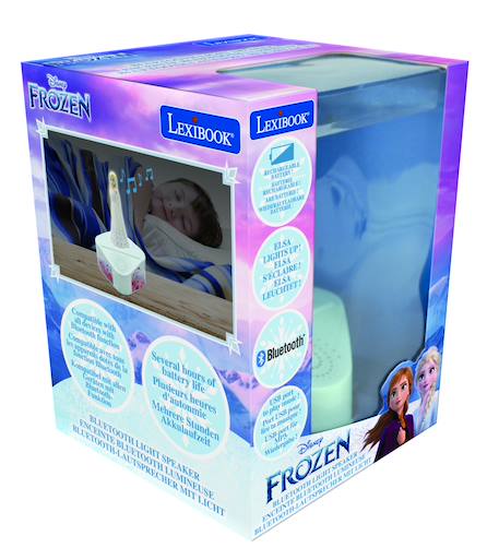 Enceinte bluetooth avec figurine lumineuse elsa Blanc 6 - vertbaudet enfant 