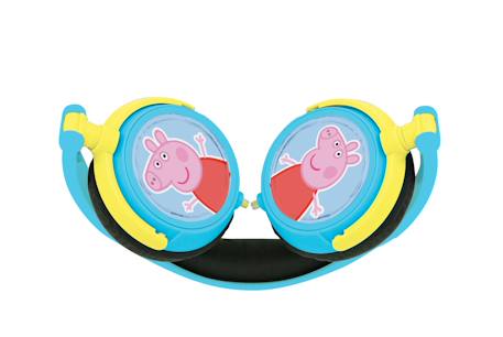 Casque stéréo filaire pliable peppa pig avec limitation de volume d'écoute MULTICOLORE 3 - vertbaudet enfant 