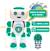 Powerman jr. Robot programmable (français) Bleu 4 - vertbaudet enfant 