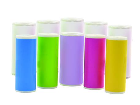 Pack de recharge contenant 10 rouleaux autocollants pour les références star cam dj150 et dj160 MULTICOLORE 1 - vertbaudet enfant 