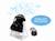 Projecteur planetarium 360° bilingue carte des constellations et livret pédagogique (français/anglais) Noir 2 - vertbaudet enfant 