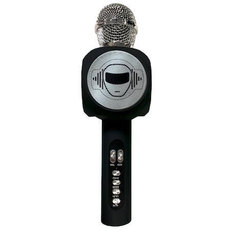 Micro karaoké sans fil iparty enceinte bluetooth Noir 1 - vertbaudet enfant 