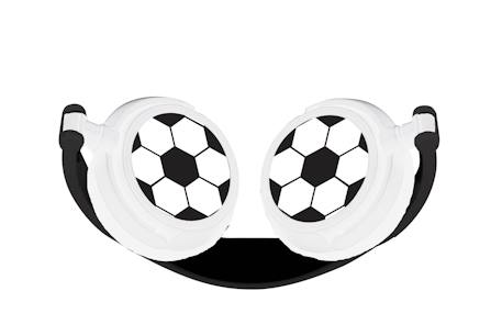 Casque stéréo filaire pliable football avec limitation de volume d'écoute MULTICOLORE 3 - vertbaudet enfant 