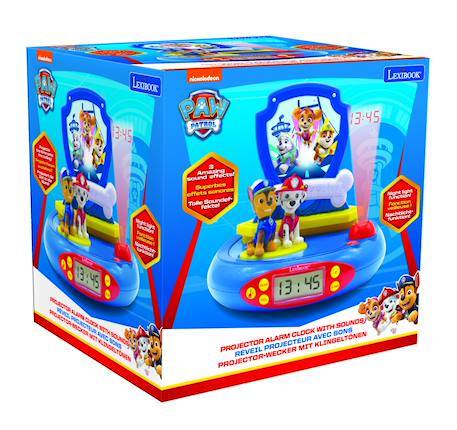 Réveil projecteur pat patrouille avec chase en 3d MULTICOLORE 6 - vertbaudet enfant 
