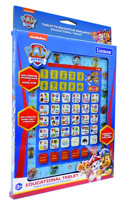Tablette éducative bilingue pat patrouille en français et en anglais MULTICOLORE 5 - vertbaudet enfant 