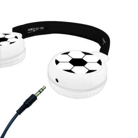 Casque 2 en 1 football bluetooth et filaire avec limitation de son MULTICOLORE 4 - vertbaudet enfant 