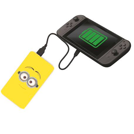 Power bank avec ventouses les minions MULTICOLORE 5 - vertbaudet enfant 