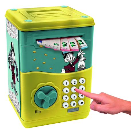 Tirelire électronique disney picsou avec effets sonores et lumineux. Bleu 3 - vertbaudet enfant 