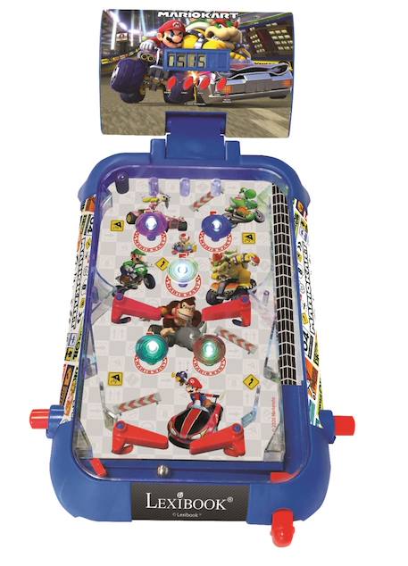 Flipper électronique de table mario kart Bleu 3 - vertbaudet enfant 
