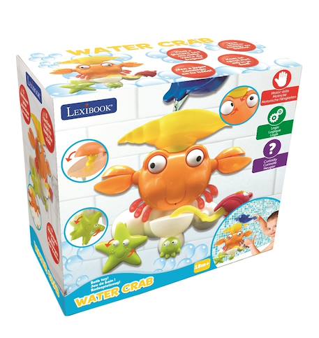 Water crab, jeu de bain en forme de crabe Orange 4 - vertbaudet enfant 