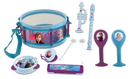 Set musical 7pcs reine des neiges Bleu 1 - vertbaudet enfant 