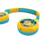 Casque 2 en 1 les minions bluetooth et filaire avec limitation de son Jaune 3 - vertbaudet enfant 