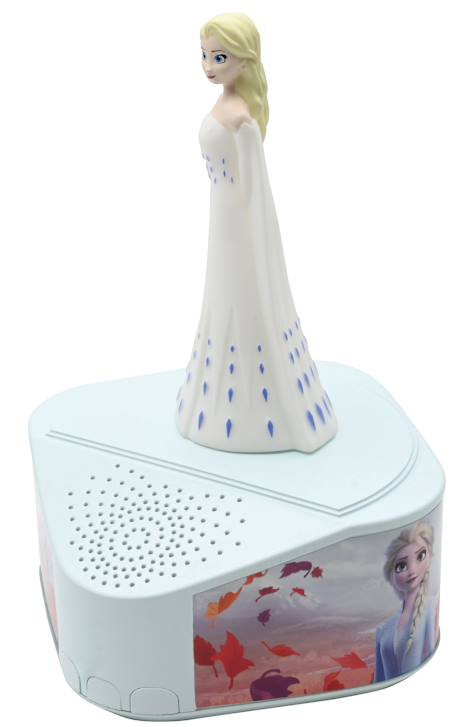 Enceinte bluetooth avec figurine lumineuse elsa Blanc 4 - vertbaudet enfant 
