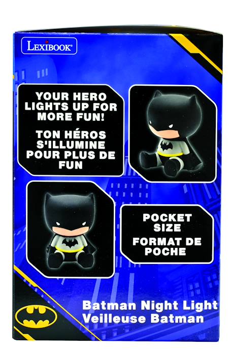Veilleuse batman en 3d avec variation de couleurs Noir 6 - vertbaudet enfant 