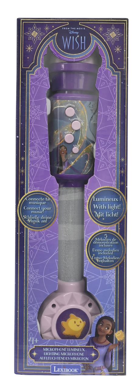 Microphone wish avec tube lumineux et enceinte MULTICOLORE 3 - vertbaudet enfant 