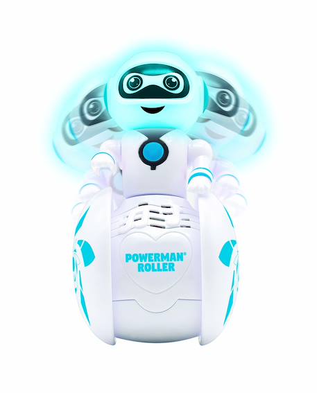 Powerman® roller - mini robot culbuto Blanc 6 - vertbaudet enfant 