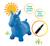 Poney sauteur gonflable bleu Bleu 2 - vertbaudet enfant 