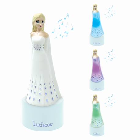 Enceinte veilleuse frozen Blanc 1 - vertbaudet enfant 