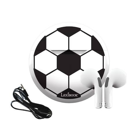 Écouteurs sans fil bluetooth football Blanc 2 - vertbaudet enfant 