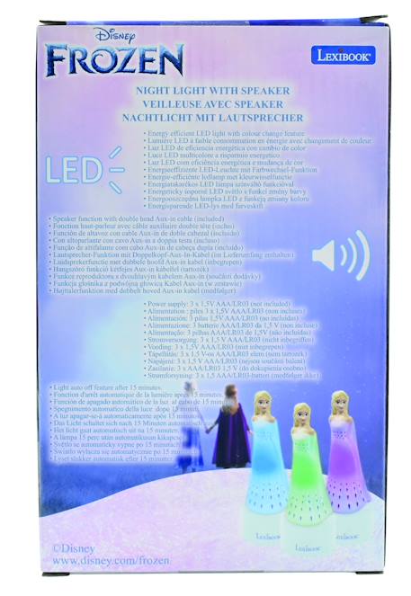Enceinte veilleuse frozen Blanc 6 - vertbaudet enfant 